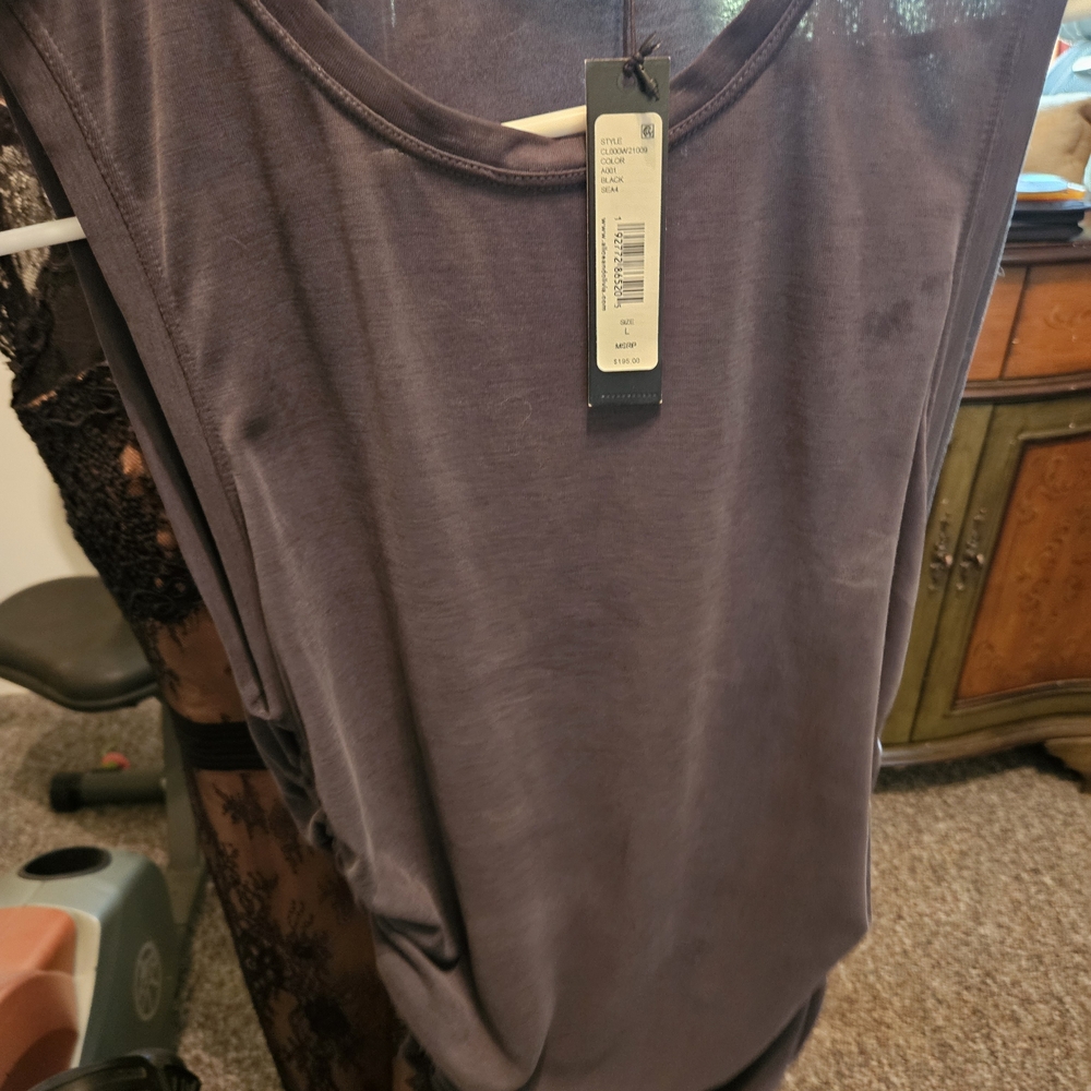 Women's Pu Sleeveless Top